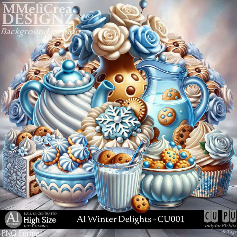 (image for) AI - Winter Delights - CU001 (CU4PU/PNG/PACK)